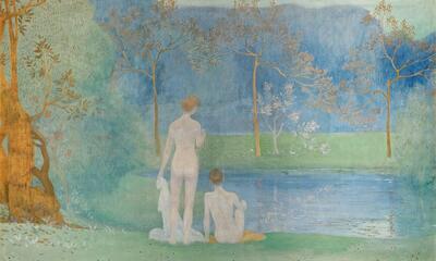 Montald Constant, Le jardin de Paradis (1904)