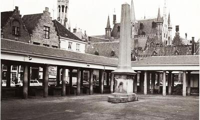 Jan Robert Calloigne, De Vismarkt, 1820, Brugge