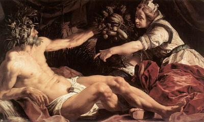 Abraham Janssens (1575-1632), 'Scaldis en Antwerpia', 1609