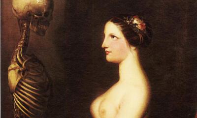 Antoine Wiertz, Twee meisjes of De mooie Rosine, 1847