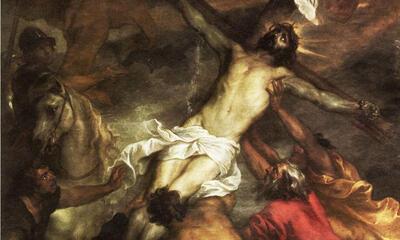 Antoon van Dyck, De kruisoprichting