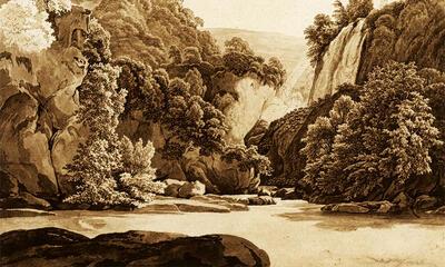 Hendrik Voogd, De watervallen van Tivoli