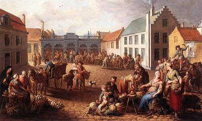 Jan-Antoon Garemijn, Het pandreitje te Brugge, 1778