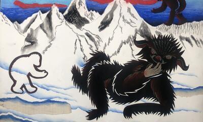 Mieke Lamiroy  - Surreal Stories Print, cut & paste  