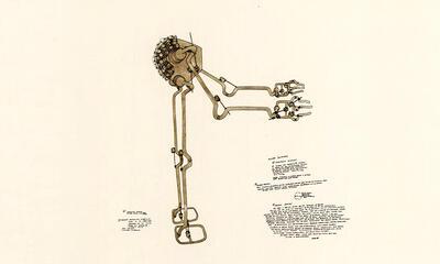 Panamarenko (1940-2019), Automaat «Alluminaut», 1970