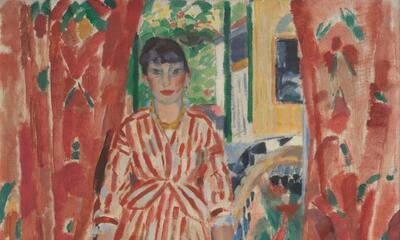 Rik Wouters, De Rode Gordijnen, 1913