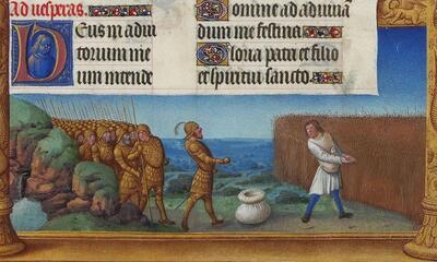 Les Très Riches Heures Mona Lisa van de handschriften