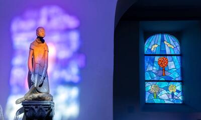 De Sint-Étiennekerk in Waha 