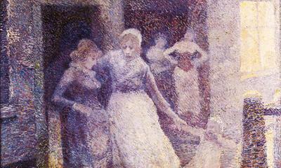 Jan Toorop, In de Nes (nachtleven), 1889 