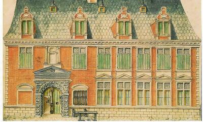 Lieven van der Schelden, Het Hof van St.-Baafs te Gent 