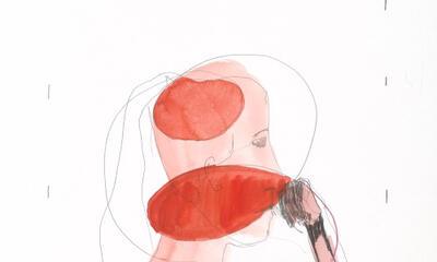 Ronny Delrue, Drawing - Mixed media on paper - zonder titel