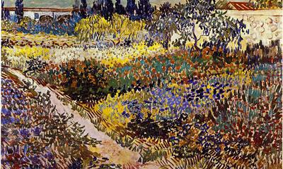 Vincent van Gogh, Tuintje in Arles, 1888 