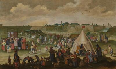 Anonieme Meester, Zuid-Nederlands, Antwerpen, 1ste kwart 17de eeuw, De afbraak van de Antwerpse citadel in 1577