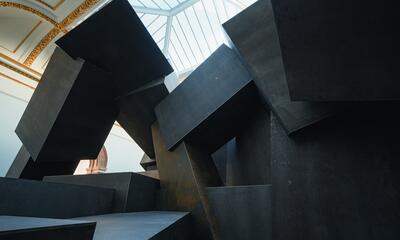 Antony Gormley, Royal Academy of Arts, London, UK, 2019. Cave, 2019