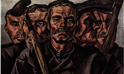 Charley Toorop, Boeren, 1930