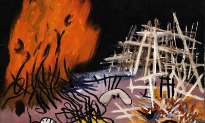 Constant Nieuwenhuys, Verschroeide aarde I,