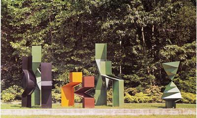 Jorge Dubon, Bosque metalica, 1970,