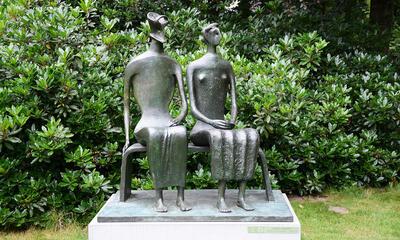 Henry Moore, Koning en Koningin, 1952/53,