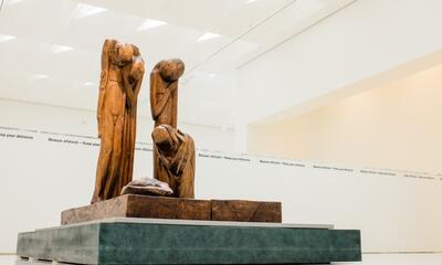 Ossip Zadkine, De ellende van Job, Inv.nr. 2338, KMSKA - Collectie Vlaamse Gemeenschap