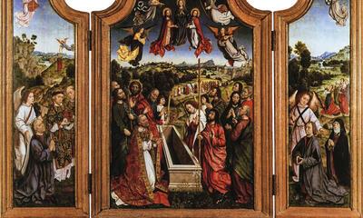 Albrecht Bouts, De hemelvaart van Maria