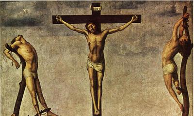 Antonello da Messina, Christus gekruisigd, 1475