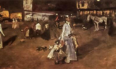 G. H. Breitner, Avond op de Dam 