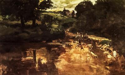 Hippolyte Soulenger, De Zwijnepoel, 1868 