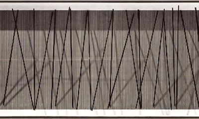 Jezus Rafaël Soto, Horizontale trilling, 1963 