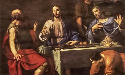 Philippe de Champaigne, 'De Emmausgangers' 