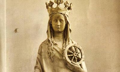 Andre Beauneveu (?), H Katharina, ca 1374