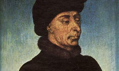 Anoniem Vlaams Meester, Portret van Jan zonder Vrees, ca. 1450