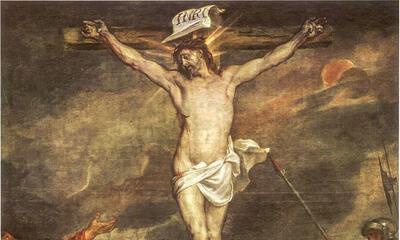 Antoon van Dijck, Calvarie met Sint Franciscus, 1629