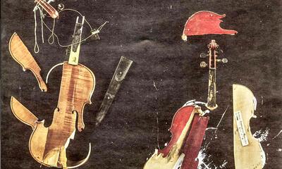 Arman, Verbolgen violen, 1962