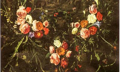 Daniël Seghers, Guirlande met de H. Theresia van Avila