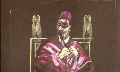 Francis Bacon, Paus met uilen, 1958