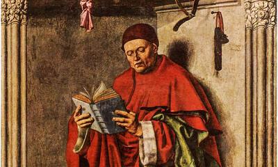 Meester van de Mariaboodschap van Aix-en-Provence, De profeet Jeremias  (ca. 1440-1450) 