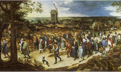 Pieter Bruegel de Oude, De bruiloftsstoet 
