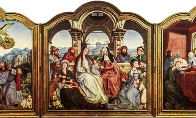 Quinten Metsys, De triptiek van de broederschap der H. Anna te Leuven