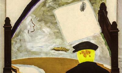 Roger Raveel, Herinnering aan het doodsbed van mijn moeder 