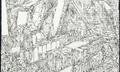 Steven Baelen, 08.03.13, 2013, potlood op papier, 76 x 56 cm