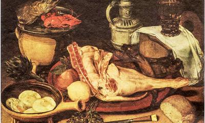 Georg Flegel, Stilleven met kalfsbout 