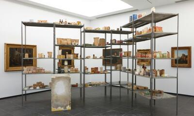 Joseph Beuys, Wirtschaftswerte, 1980. S.M.A.K., Gent, België