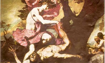 Jusepe de Ribera, Marsyas door Apollo gevild, 1637
