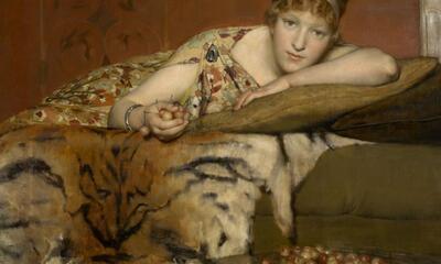 Expo KMSKA X YOUNG FASHION DESIGNERS - Lourens Alma Tadema, Kersen, 1873