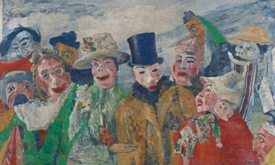 Fanfare in rood Het KMSKA laat de kleuren klinken