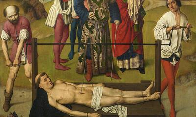 Dirk Bouts, De Marteling van de Heilige Erasmus 