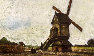 Jakob Smits, Molen in de Kempen, 1923