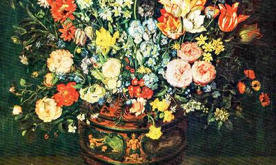 Jan Brueghel de Fluwelen, Bloemen in een vaas