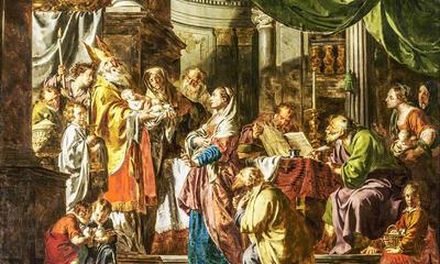 Pieter Jozef Verhaghen, Jezus' opdracht in de tempel 