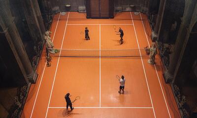 Asad Raza - Untitled (plot for dialogue)